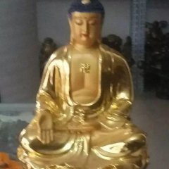 銅佛像，如來佛祖銅雕，鎏金銅佛像