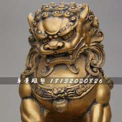 北京銅獅子，鑄銅獅子
