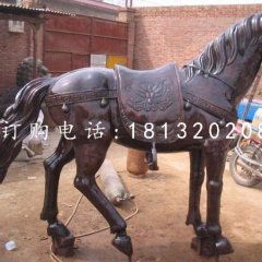 紫銅小馬雕塑公園銅雕馬