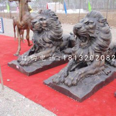 匯豐獅銅雕，銅雕西洋獅