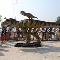 仿真恐龍雕塑公園玻璃鋼動物雕塑