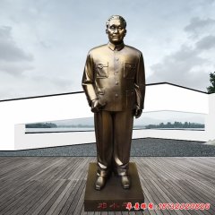偉人鄧小平銅雕像
