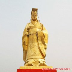 景區大型秦始皇銅雕